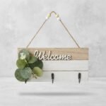 Panneau Mural Décoratif et Porte-Clés « Welcome »