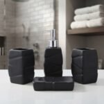 Set de 4 Accessoires de Salle de Bain
