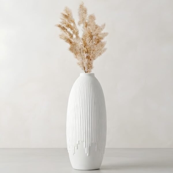 Vase Blanc Élégant