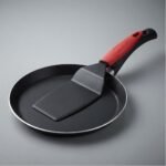 Poêle à Crêpes Antiadhésive avec Spatule