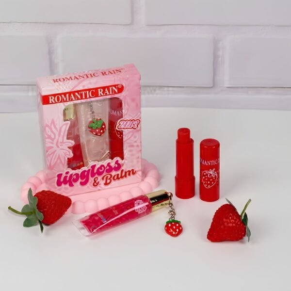 Coffret Lipgloss & Balm 2 en 1 Romantic Rain