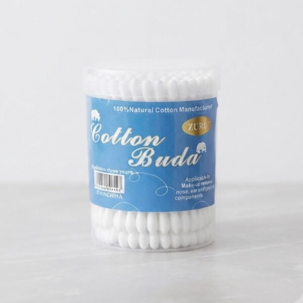 Boîte de Cotons-Tiges Zuru 100% Coton Naturel