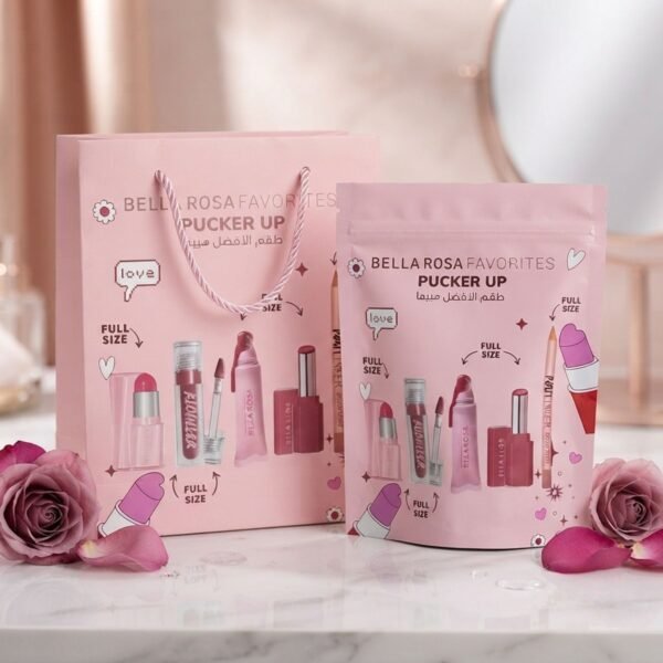 Coffret Maquillage Lèvres "Pucker Up" BELLA ROSA Favorites