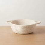 Panier de Rangement Tressé en Coton