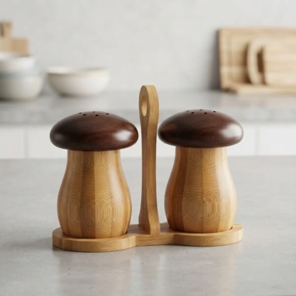 Set de Salière et Poivrière en Bois