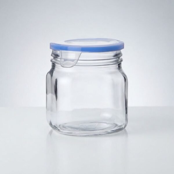 Petit Bocal en Verre Transparent