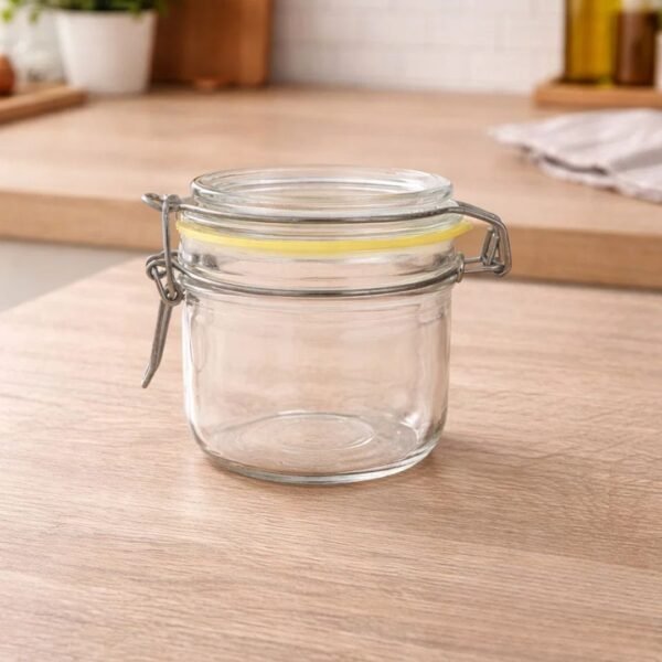 Pot de Conservation en Verre avec Fermeture Hermétique à Clip