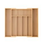Organiseur de Tiroir Extensible en Bambou - 43 x 33 à 55 cm