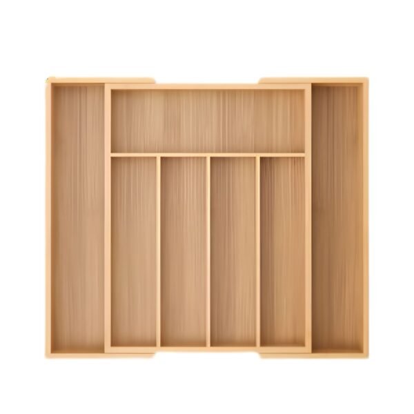 Organiseur de Tiroir Extensible en Bambou - 43 x 33 à 55 cm