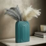 Vase Décoratif Géométrique - 21 cm
