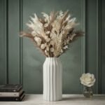 Vase Décoratif Cannelé - 28 cm