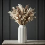 Vase Décoratif Cannelé - 22 cm