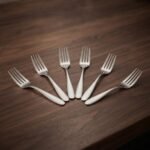 Set de 6 Grandes Fourchettes en Inox