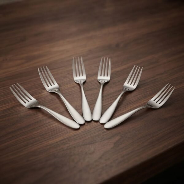 Set de 6 Grandes Fourchettes en Inox