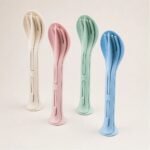 Set de Couverts 3 Pièces en Plastique