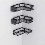 Set de Étagères d'Angle pour Salle de Bain (3 Pièces)