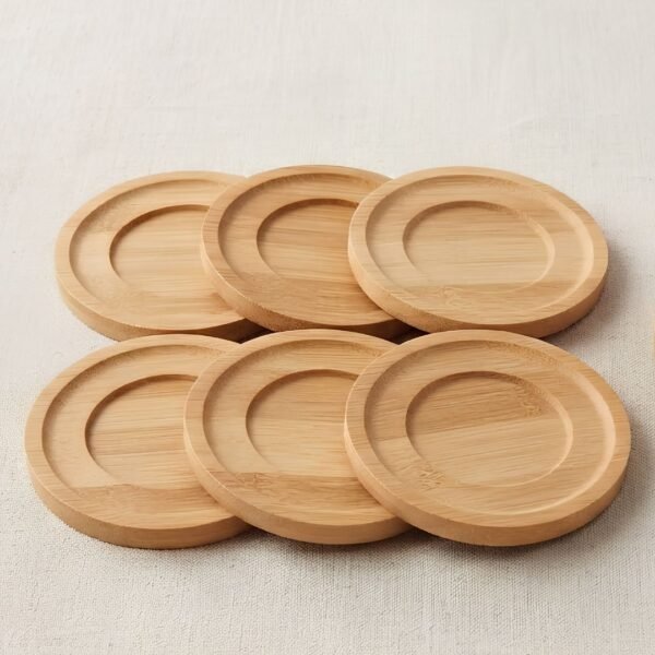 Set de 6 Sous-Verres en Bois