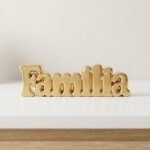 Figurine Décorative « Familia » Dorée