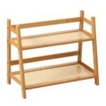 Étagère de Rangement de Cuisine en Bambou