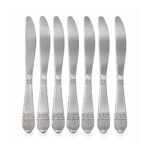 Set de 6 Couteaux de Table Inox