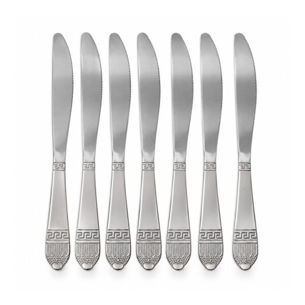 Set de 6 Couteaux de Table Inox