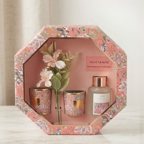 Set Diffuseur d'Ambiance & Bougies 4 Pièces
