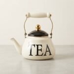 Bouilloire "TEA" Rétro Blanc 1.5L