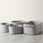 Set de Paniers de Rangement Tressés