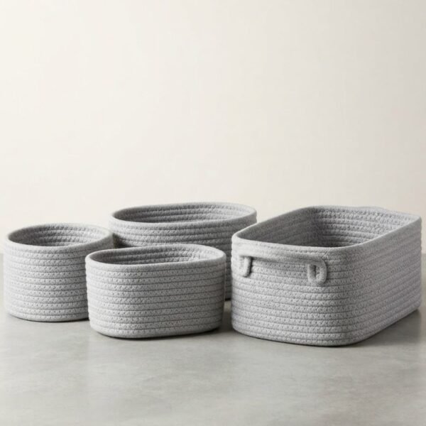 Set de Paniers de Rangement Tressés