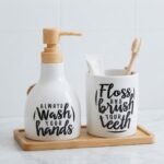 Set d'Accessoires de Salle de Bain