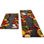 Set de 2 Tapis de Cuisine Antidérapants – Image 2