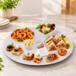 Plateau Tournant de Service en Verre