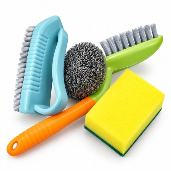 Set d'Accessoires de Nettoyage et Récurage
