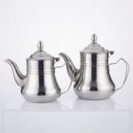 Duo de Théières Traditionnelles en Inox