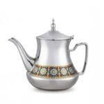 Théière Traditionnelle Décorée en Inox 1,6L